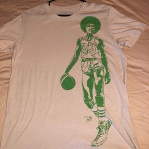 vintage men’s old school basketball shirt